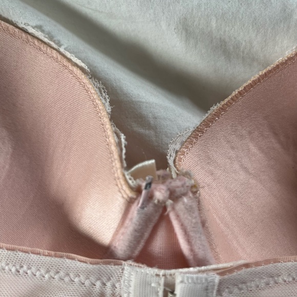 36C Pink Lace Corset Bra - Picture 4 of 4